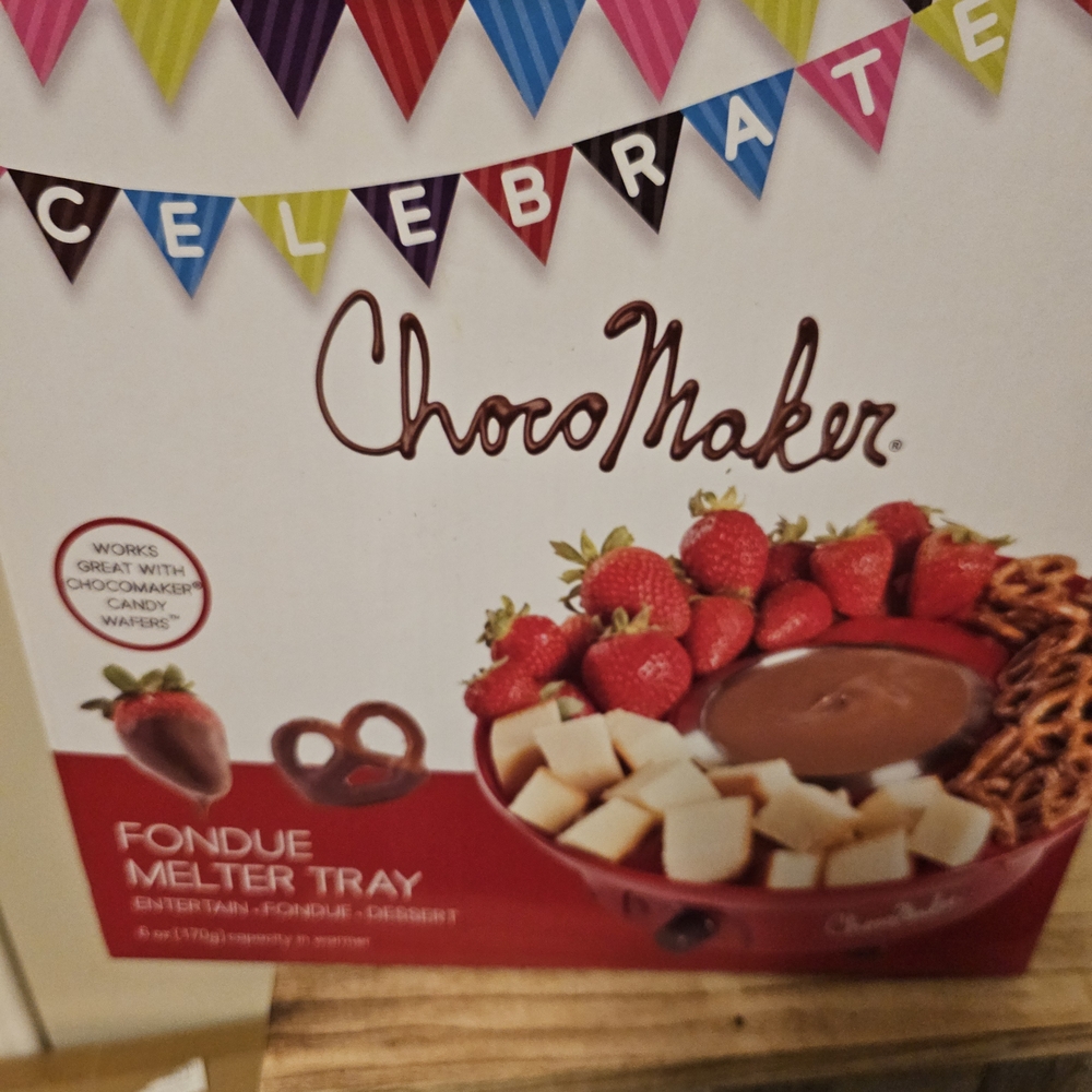 Amazon ChocoMaker Fondue Melter Tray